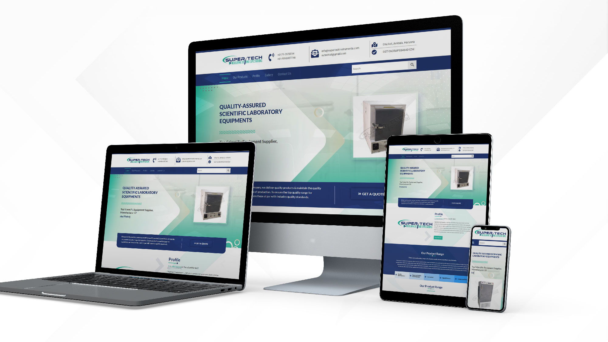 Web banner responsive